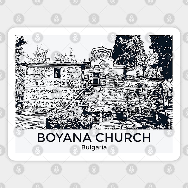 Boyana Church - Bulgaria Magnet by Lakeric